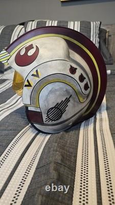 CUSTOM Full-Size Star Wars Luke Skywalker Red 5 X-Wing Fighter Helmet Etsy