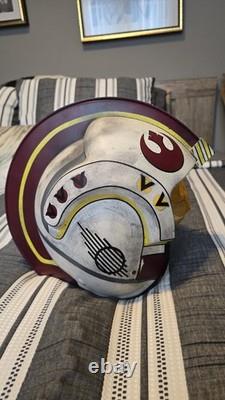 CUSTOM Full-Size Star Wars Luke Skywalker Red 5 X-Wing Fighter Helmet Etsy