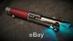 CUSTOM LIGHTSABER FX RGB convertable NBV4.1 WITH BLADE AND CHARGER / STAR WARS