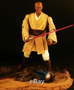 Custom Marvel Legends VII First Order Star Wars Black Series Mace Windu Jedi 6