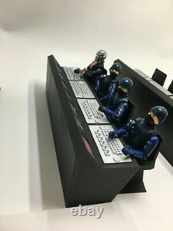 CUSTOM MISSILE CONTROL DIORAMA for 3.75 INCH FIGURES GI JOE ARAH STAR WARS