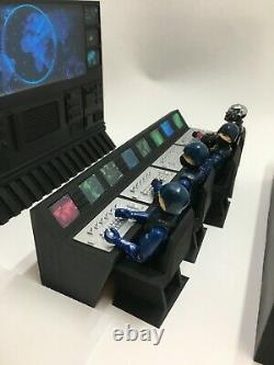 CUSTOM MISSILE CONTROL DIORAMA for 3.75 INCH FIGURES GI JOE ARAH STAR WARS