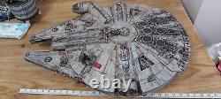 CUSTOM PAINTED LARGE Millennium Falcon battle damaged weathered