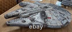 CUSTOM PAINTED LARGE Millennium Falcon battle damaged weathered