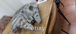 CUSTOM PAINTED LARGE Millennium Falcon battle damaged weathered