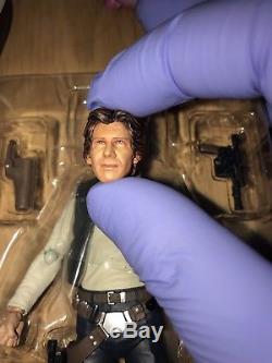 CUSTOM SH Figuarts SHF Star Wars Han Solo Figure Casting Cave Head Black Series