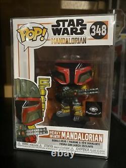 CUSTOM Star Wars FUNKO POP! #348 Boba Fett Heavy Infantry Mandalorian