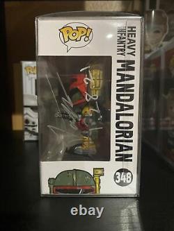 CUSTOM Star Wars FUNKO POP! #348 Boba Fett Heavy Infantry Mandalorian