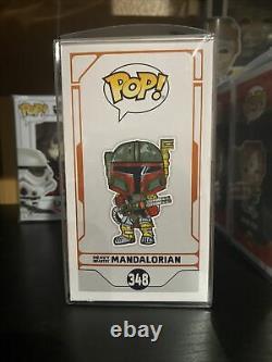 CUSTOM Star Wars FUNKO POP! #348 Boba Fett Heavy Infantry Mandalorian