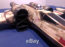 CUSTOM Star Wars Giant X-Wing Fighter Ship Prop R2D2 Large 29 Used