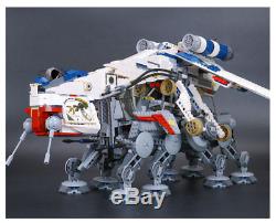CUSTOM Star Wars Republic Dropship with AT-OT Walker Lego compatible