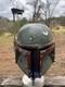 Custom Weathered Efx Star Wars Esb Boba Fett Helmet Replica 11 Prop
