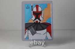 Captain Fordo II Star Wars Custom Sketch Card by Dom Messineo 1/1