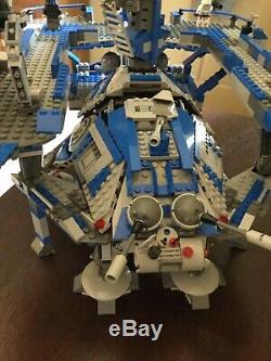 Captain Rexs Lego Star Wars Custom Super 501st AT-TE. Only One Available