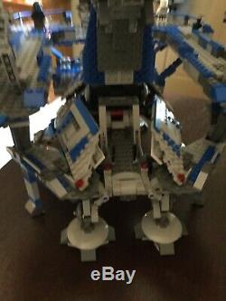 Captain Rexs Lego Star Wars Custom Super 501st AT-TE. Only One Available