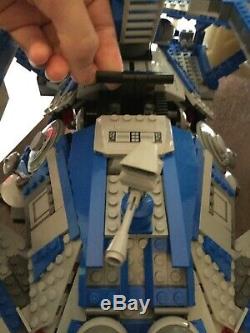 Captain Rexs Lego Star Wars Custom Super 501st AT-TE. Only One Available