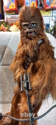 Chewbacca Star Wars Model Toy. Custom one-off paint job & woodland base