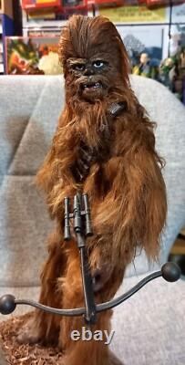 Chewbacca Star Wars Model Toy. Custom one-off paint job & woodland base
