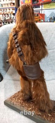 Chewbacca Star Wars Model Toy. Custom one-off paint job & woodland base