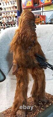 Chewbacca Star Wars Model Toy. Custom one-off paint job & woodland base