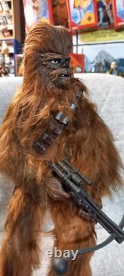 Chewbacca Star Wars Model Toy. Custom one-off paint job & woodland base
