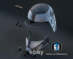 Commander Wolffe Desert Clone Trooper Helmet Galactic Armory DIY Painted