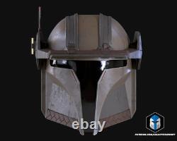 Cowboy Mandalorian Helmet Galactic Armory DIY Painted