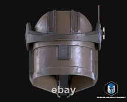 Cowboy Mandalorian Helmet Galactic Armory DIY Painted
