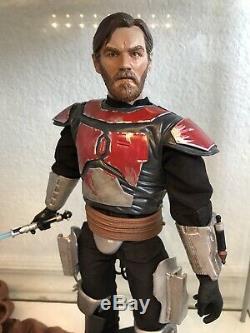 Custom 1/6 Scale Star Wars Obi Wan Mandalorian Armor From Clone Wars 16 Figure
