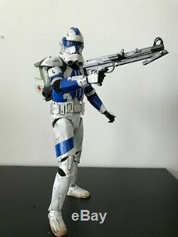 Custom 16 Scale Clone Trooper Kix Star Wars Clone Wars Medicom Sideshow 1/6