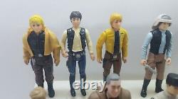 Custom 17 Vintage Star Wars Figure Lot Mashups Repaints Etc