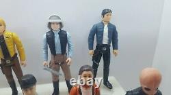 Custom 17 Vintage Star Wars Figure Lot Mashups Repaints Etc