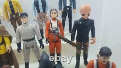 Custom 17 Vintage Star Wars Figure Lot Mashups Repaints Etc