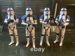 Custom 3.75 Star Wars Vintage Collection 501st Stormtroopers 118 4 Figure Set