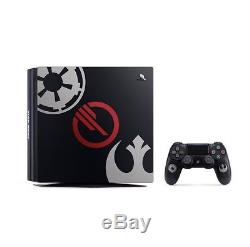 Custom 4TB Star Wars Battlefront 2 Limited Sony PS4 PRO 4 TB Bundle +Game + DLC