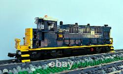 Custom CSX 3GS21B-DE Train Engine Locomotive Built With Lego Bricks
