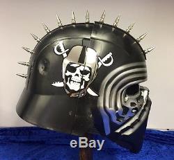Custom Concept Oakland Raiders Deluxe Kylo Ren Star Wars Helmet New
