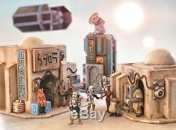Custom Deluxe Tatooine Outpost Building Playset Diorama Star Wars 118 3.75