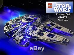 Custom Designed Star Wars Millennium Falcon based on Lego Set 10179