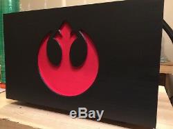 Custom Detolf Display Base for Star Wars, DC, Marvel, Hot Toys Rebel