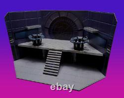 Custom Emperor's Throne Room Playset 3.75 Scale Star Wars Kenner Ships Free