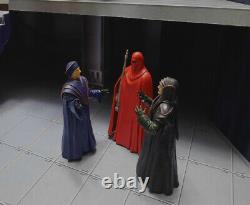 Custom Emperor's Throne Room Playset 3.75 Scale Star Wars Kenner Ships Free