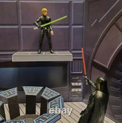 Custom Emperor's Throne Room Playset 3.75 Scale Star Wars Kenner Ships Free