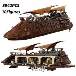 Custom LEGO Star Wars Jabbas Sail Barge 75397 Toy Mini Figures Building Brick