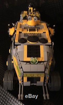 Custom Lego Compatible Star Wars 18th Armor Turbo Tank with Troops & More