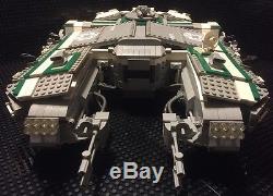 Custom Lego Compatible Star Wars Green/Gray Imperial Corellian Patrol Ship +MORE