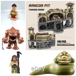 Custom Lego Jabba Palace Rancor Monster Keeper Pit Minifigures Leia Star Wars