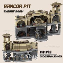 Custom Lego Jabba Palace Rancor Monster Keeper Pit Minifigures Leia Star Wars