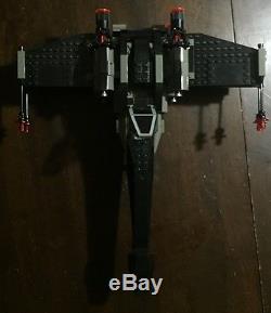 Custom Lego Star Wars Custom Black Ops X-Wing Fighter with Pilot