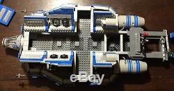 Custom Lego Star Wars Fighter Tender/escort with four (4) Fighters